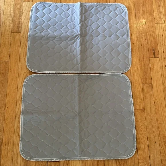 NWOT~Set Of 6 Puppy Mats~Gray & Animal Print Designed 4 Small/2 Large Mat - Picture 11 of 16